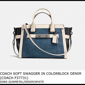 Coach Soft Swagger in Colorblock New